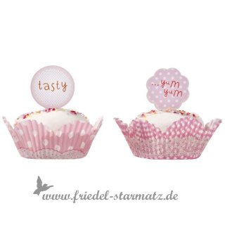 talking tables - Cakecases and toppers l Pink